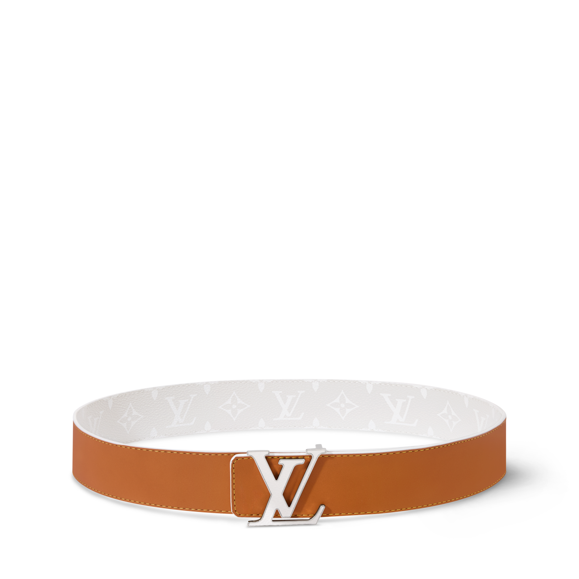 Louis Vuitton ベルト・LV イニシャル 30MM リバーシブル ベルト・LV イニシャル モノグラム リフレクティブ 40MM リバーシブル